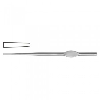 Walter Osteotome Stainless Steel, 19 cm - 7 1/2" Blade Width 4.0 mm